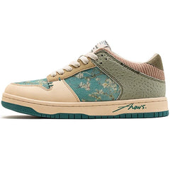 Andrew Oil Paints Cherry Blossoms Print Unisex Sneakers