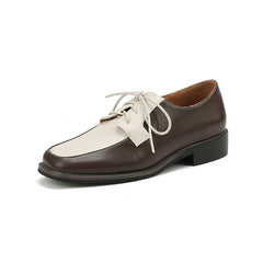 Anica Two Tone Derby Loafers