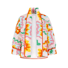 Calypso Printed Quilted Padded Parka Jacket
