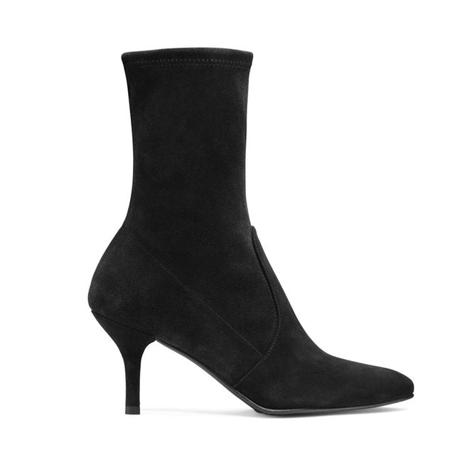 Cecillia Stretch Ankle Sock Boots