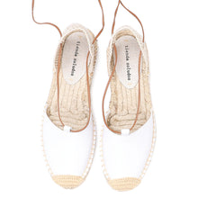 Giselle Leather Upper Espadrille Sandals