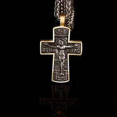 Goth Jesus Cross Necklace