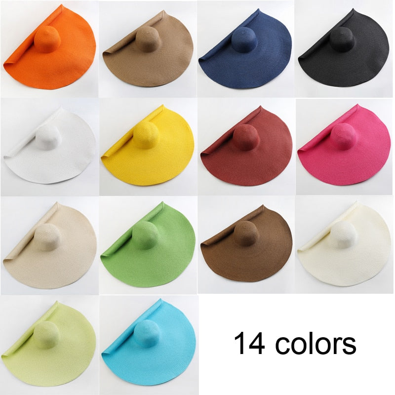 Jofia Oversized Large Wide Brim Sun Hats