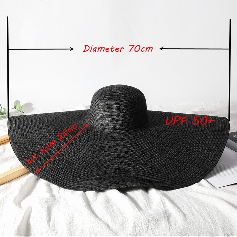 Jofia Oversized Large Wide Brim Sun Hats