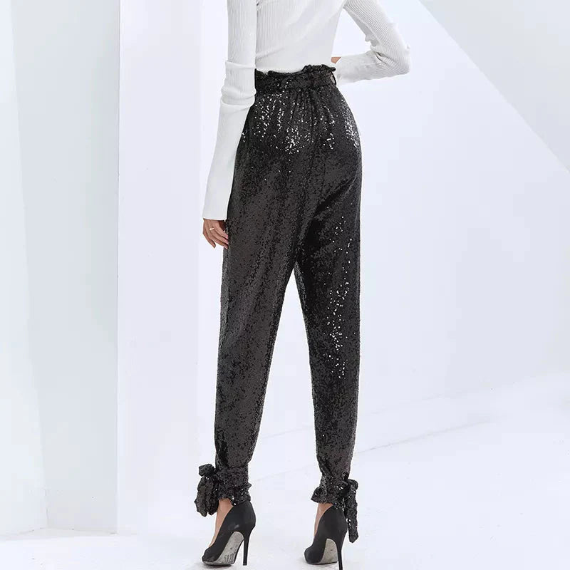 Jones Sequin Jogger Pants