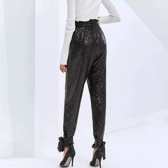 Jones Sequin Jogger Pants