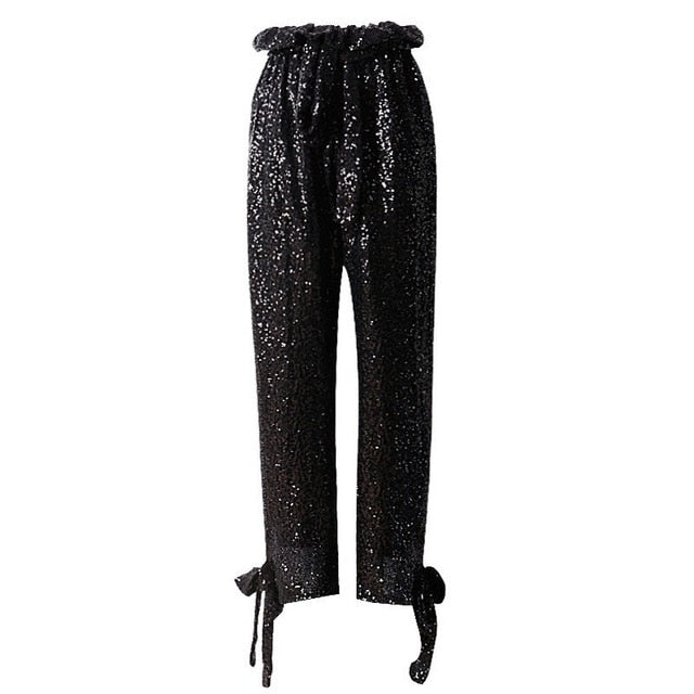 Jones Sequin Jogger Pants