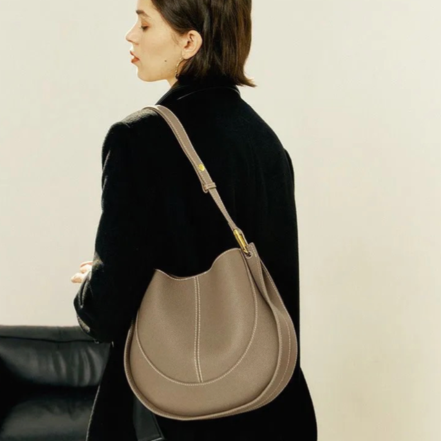 Elspeth Genuine Leather Hobo Bags