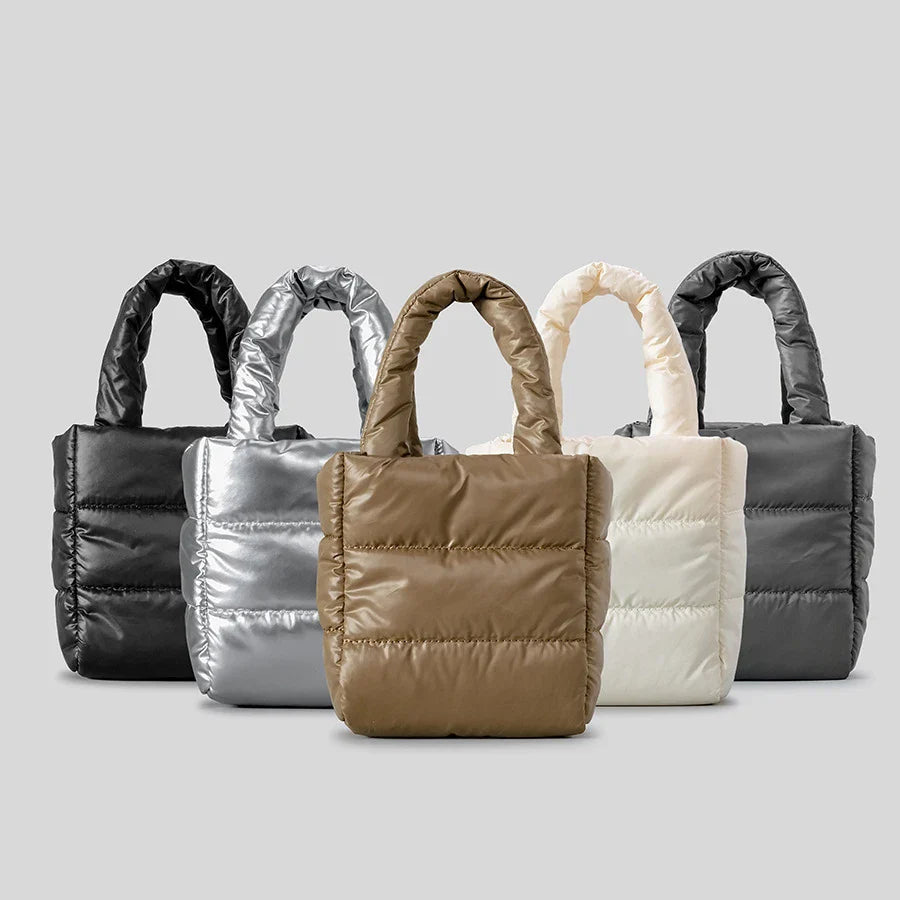 Emer Padded Nylon Puffer Mini Totes