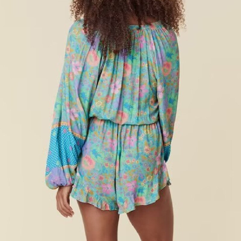 Telse Bohemian Prints Romper