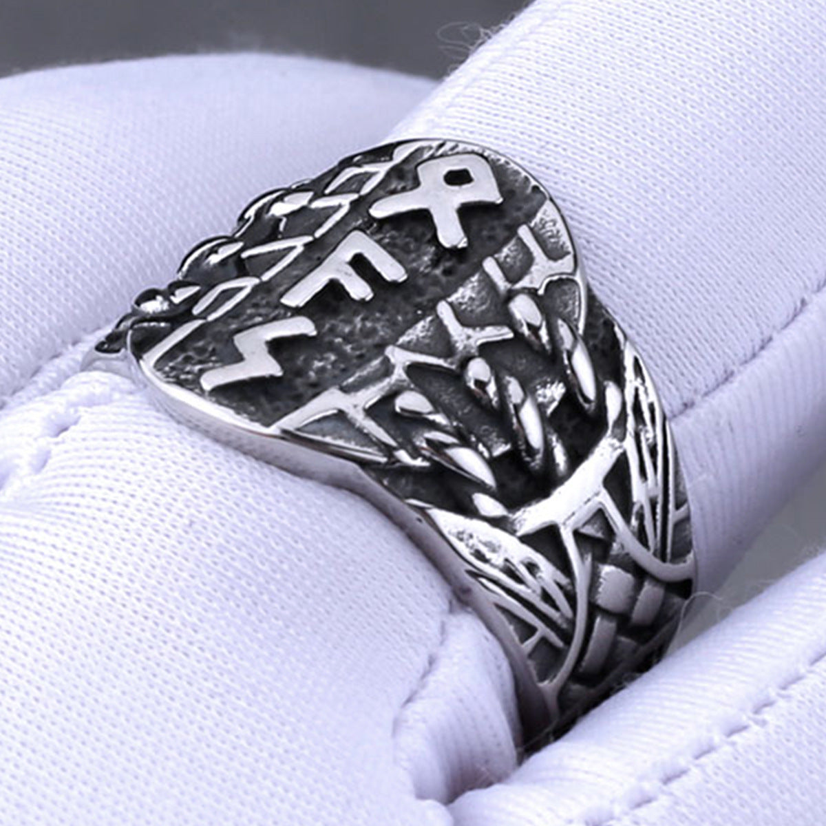 Viking Odin Rune Ring