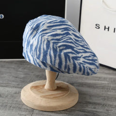 Zebra Pattern Plush Barrets