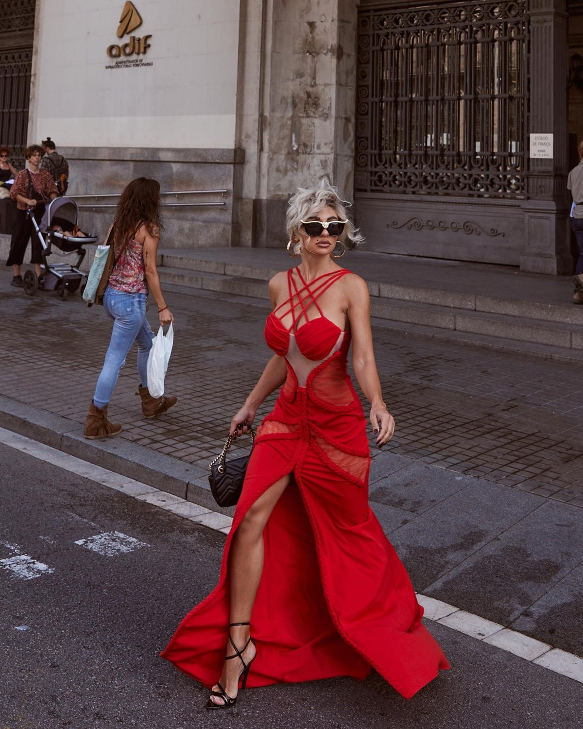 Yona Red Maxi Dress