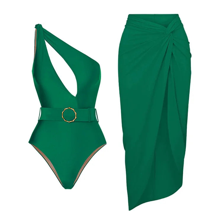 Shayla Swimwear Two Piece Set