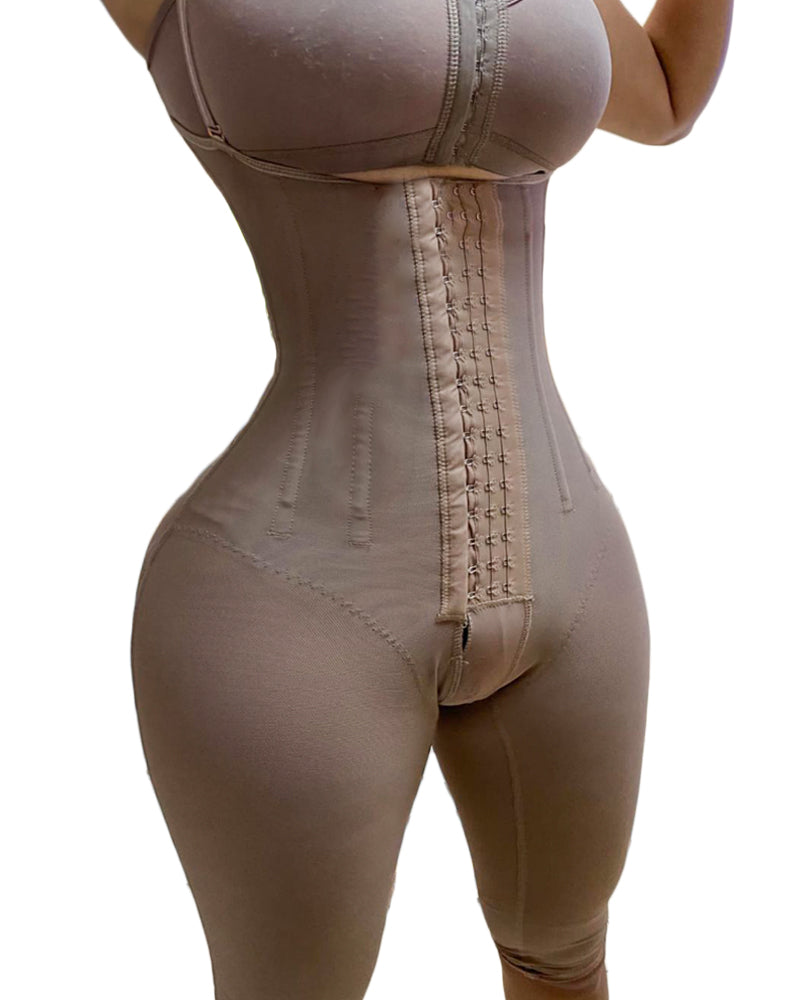 Bodyshaper For Women Full Body Support  Compression Open Bust Charming Curves-curvy-faja
