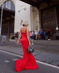 Yona Red Maxi Dress