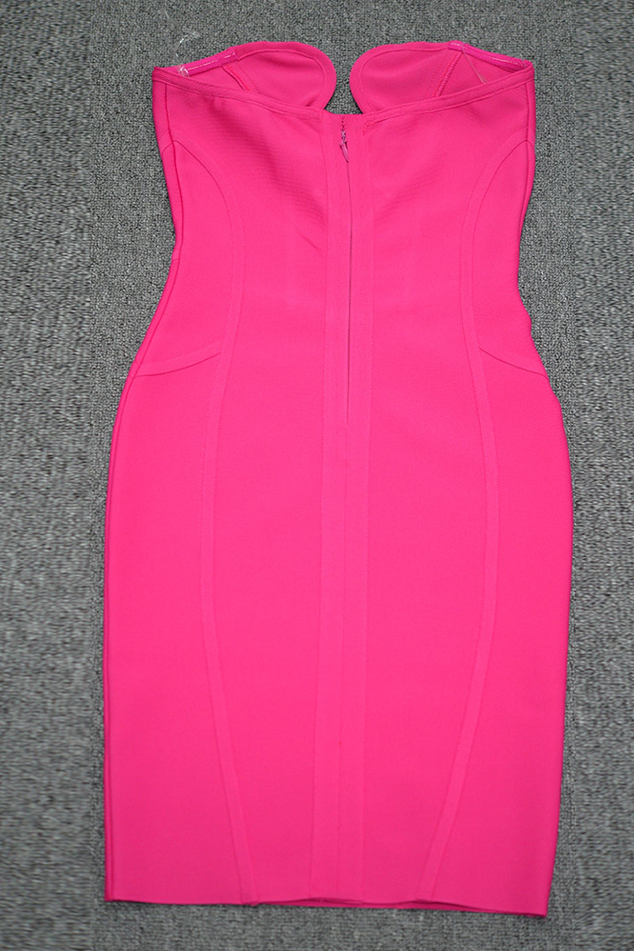 Maeve Bandage Mini Dress-Hot Pink