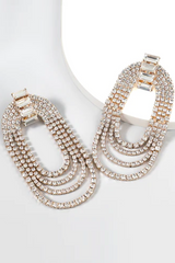 Valeria Gold Diamond Earrings