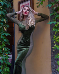 Zarife Green Maxi Dress