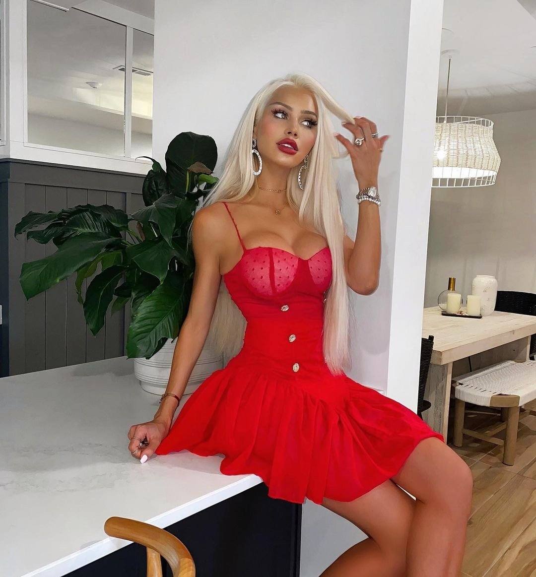 Sali Red Mini Dress