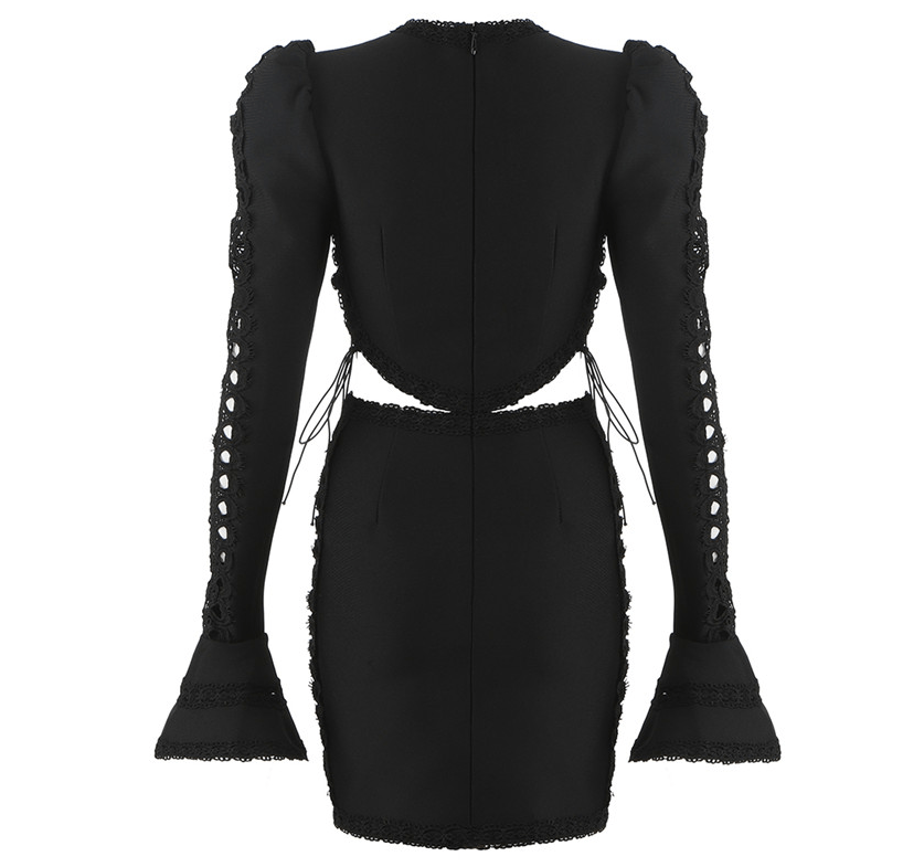 Betina Black Mini Dress