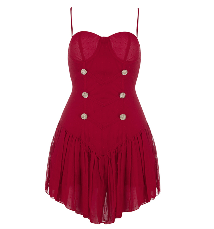 Sali Red Mini Dress