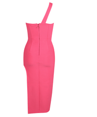 Olena Pink Midi Dress