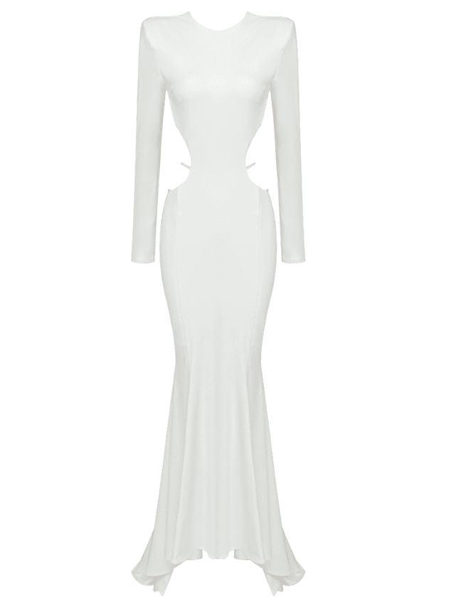 Talita White Maxi Dress